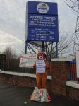 Salford Boycott Dogs4Us Christmas Protest